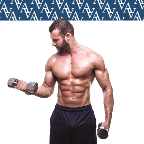 homem forte, hipertrofia como a medicina esportiva pode ajudar
